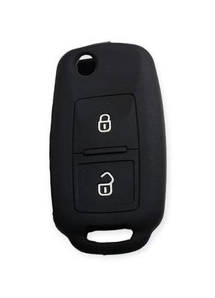 Чехол для ключа volkswagen черный