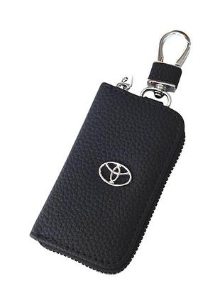 Ключница для ключей с карабином toyota без текста