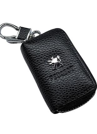 Ключница для ключей с карабином peugeot