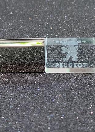 Флешка з логотипом peugeot (пежо) 32 гб