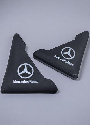Уголки на двери автомобиля mercedes для защиты от сколов, трафаретная печать