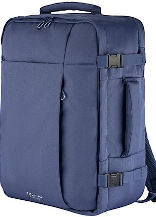 Рюкзак дорожный tucano tugo 3 ml cabin 17", 28.5 л, синий