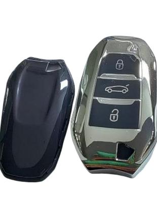 Чохол для ключа citroen хром
