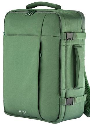 Рюкзак дорожный tucano tugo 3 ml cabin 17", 28.5 л, зеленый