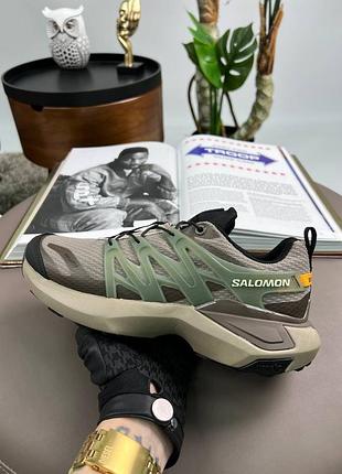 Мужские кроссовки salomon xt pu.re advanced brown black