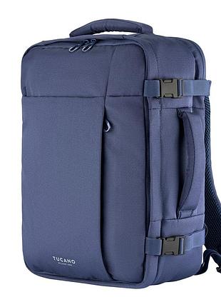 Рюкзак дорожній tucano tugo 3 m cabin 16", 23л, синій