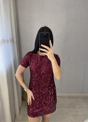Шикарна сукня паєтки