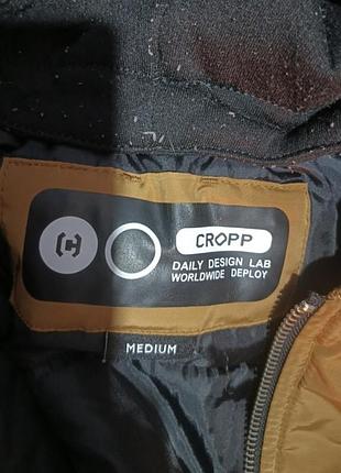 Теплий бомбер cropp 7