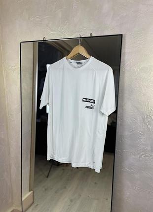 Футболка puma manchester city casuals tee з технологією drycell