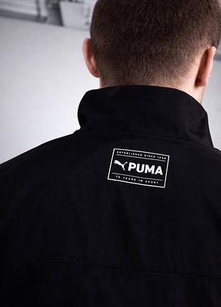 Вітровка чоловіча puma  оригінал чорна ветровка мужская puma оригинал черная 5
