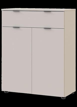Комод в гостиную doros рон 2 80х38х100 см кашемир (drs-011453)