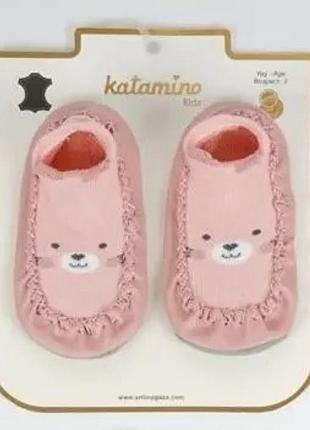 Махрові шкарпетки чешки пінетки 3 роки тм katamino
