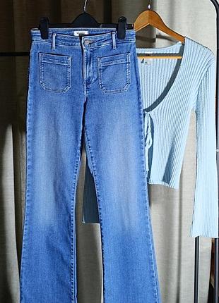 Стильные джинсы прямого кроя высокой посадки | wrangler