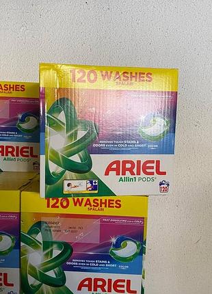 Ariel color all-in-1 pods 120 шт (2 упаковки по 60)