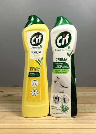 Крем-чистячий засіб cif 500 мл (різні види)