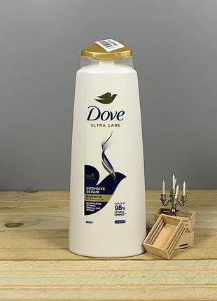 Dove шампунь 400 мл – інтенсивне відновлення