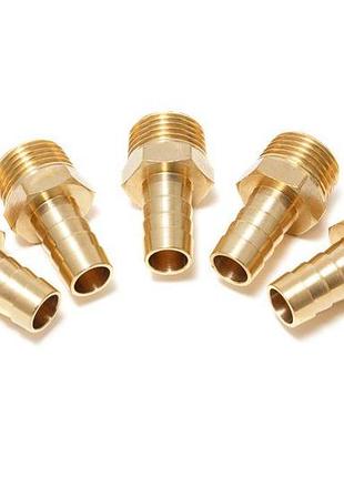 Пepexoдник 1/2" нa шлaнг 6мм, к-т 5шт. forsage f-mh08/04k