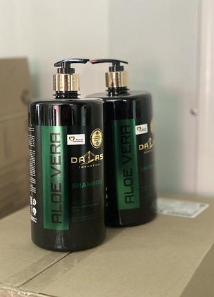 Dallas shampoo 970 мл професійний шампунь з алое вера