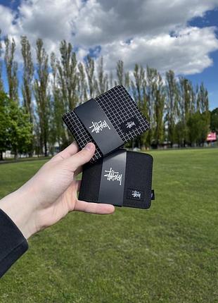 Кошелек stussy | кошелек stussy | стусси черный в клеточку