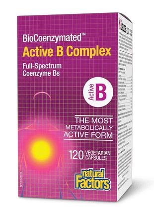 Biocoenzymated active b complex - 120 caps
