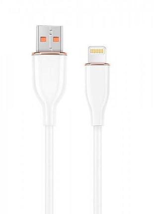 Кабель cablexpert cc-usb2s-am8pm-1.5m-w, usb 2.0 а-папа/lightning, 1.5 м.