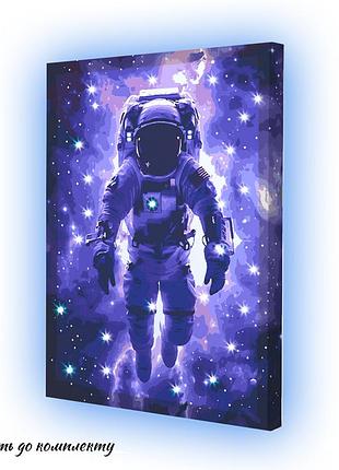 Картина за номерами зі світлодіодною підсвіткою riviera blanca starman 40x50 см (гр-033)
