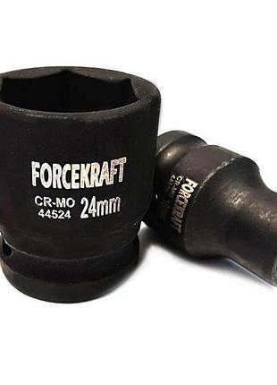 Головка ударна 1/2" 6-гранна 30мм forcekraft fk-44530k