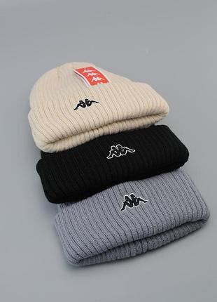Шапка kappa/ шапка каппа нова