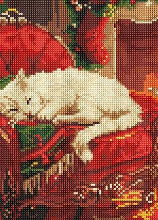 Алмазна мозаїка - святковий затишок ©art_selena_ua ідейка 30х40 см (amo8104)