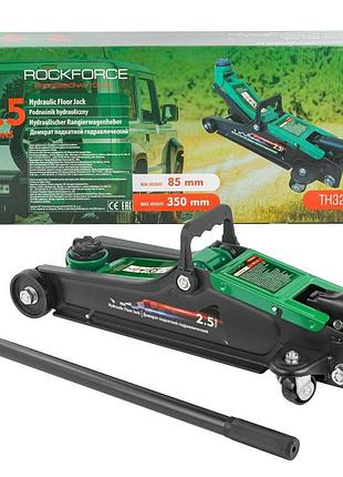 Домкрат 2.5т (85-350мм) подкатной гидравлический rockforce rf-th32505