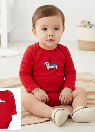 Бодік картерс боді довгий рукав carters поштучно
