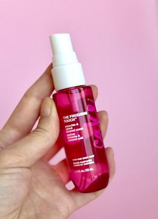 Міст для тіла та волосся з ароматом фісташки та карамелі cake the finishing touch pistachio & salted caramel hair & body mist