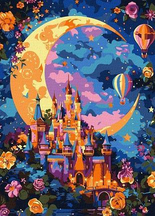 Картина за номерами - місячна фантазія ©art_selena_ua ідейка 30х40 см (kho5137)