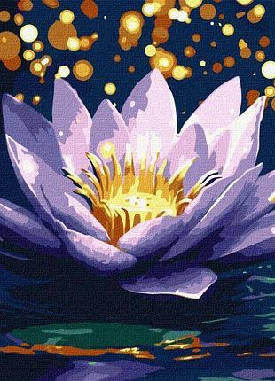 Картина за номерами - магічна лілія з фарбами металік extra ©art_selena_ua ідейка 30х40 см (kho3296)