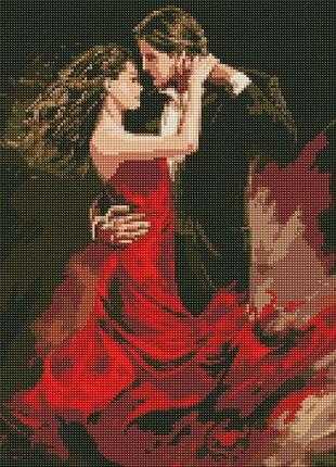 Алмазна мозаїка - танго кохання ©art_selena_ua ідейка 40х50 см (amo7802)