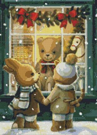 Алмазна мозаїка - магазин іграшок з голограмними стразами (ab) ©tanya_bonya ідейка 40х50 см (amo7768)