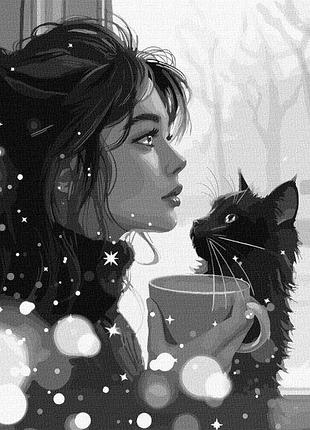 Картина за номерами - ранкова тиша ©art_selena_ua ідейка 40х50 см (kho8435)