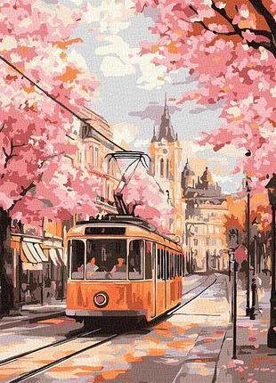 Картина за номерами - рожевий шлях ©art_selena_ua ідейка 40х50 см (kho6388)