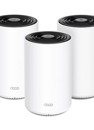 Система wifi-mesh tp-link deco px10 ax1500, 3xge lan/wan, 3 мод, powerline av1000