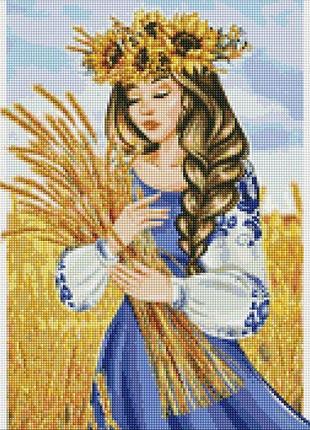 Алмазна мозаїка - моя рідна земля ©krizhanskaya ідейка 40х50 см (amo7399)