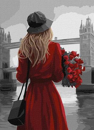 Картина за номерами - туманний лондон ©art_selena_ua ідейка 40х40 см (kho7302)