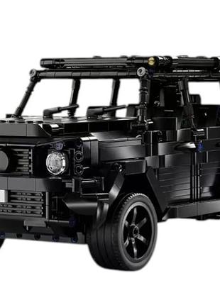 Конструктор technic mercedes-benz g500 black brabus 1007 деталей автомобиль машинка мерседес гелик брабус