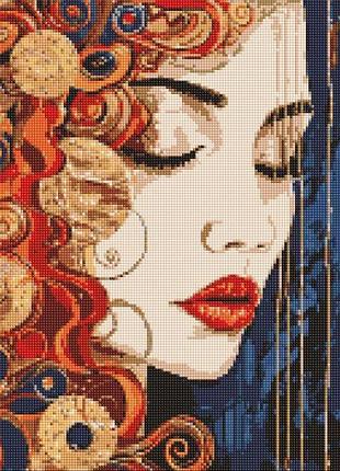 Алмазна мозаїка - прекрасна дівчина ©art_selena_ua ідейка 40х50 см (amo8033)
