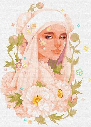 Картина за номерами - рожева фантазія ©lesya_nedzelska_art ідейка 40х50 см (kho2555)