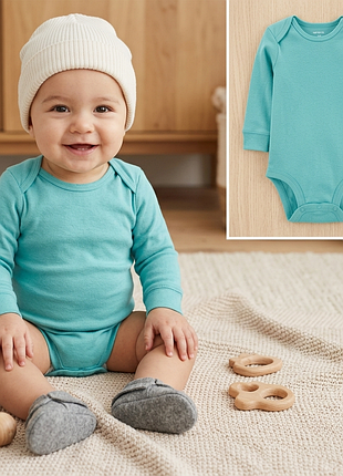 Бодік картерс боді довгий рукав carters поштучно
