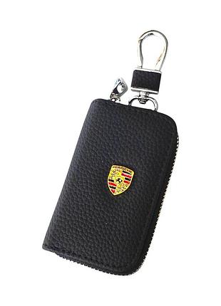 Ключница для ключей с карабином porsche без текста