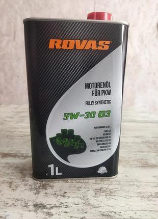 Олива моторна 5w-30 с3 rovas (1л)