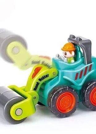 Спецтехніка 3116b-1 каток huile toys