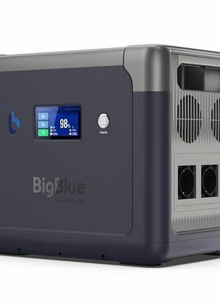 Bigblue портативна зарядна станція bigblue cp2500 2500w 1843wh (42-00105)