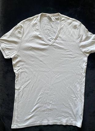 Чоловіча біла футболка g-star raw, розмір xl (оригінал)